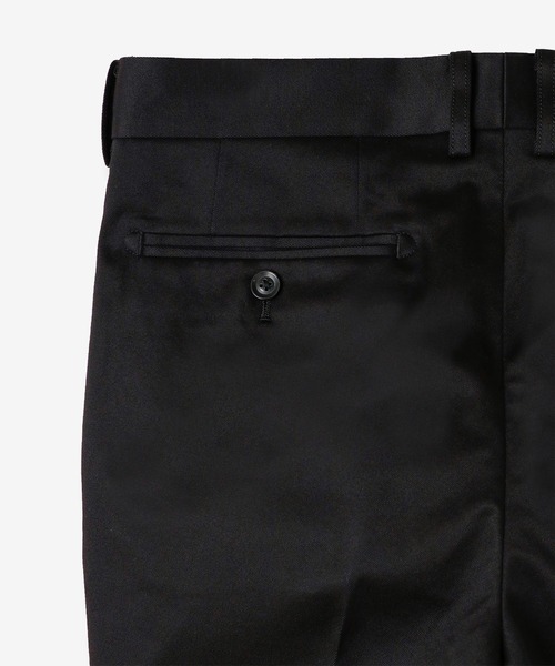 junhashimoto（ジュンハシモト）の「P02 THE CHINO（チノパンツ・メンズ・ブラック/ベージュ/ダークブラック・3/5/4/2）」の8枚目の写真