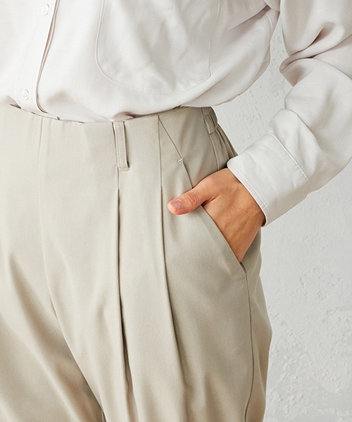 COMME CA MODELS(コムサモデルズ)の「テーパードパンツ(その他パンツ・レディース・ブラック/ネイビー/グレー・SMALL/MEDIUM/LARGE/X-LARGE/X-SMALL)」の9枚目の写真