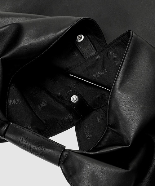 MM6 Maison Margiela(エムエムシックス メゾン マルジェラ)の「HANDBAG(ハンドバッグ・レディース・ブラック/キャメル・ONESIZE)」の6枚目の写真
