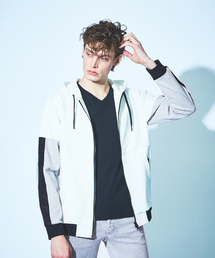 【セットアップ対応】シルケット裏毛ZIPパーカー