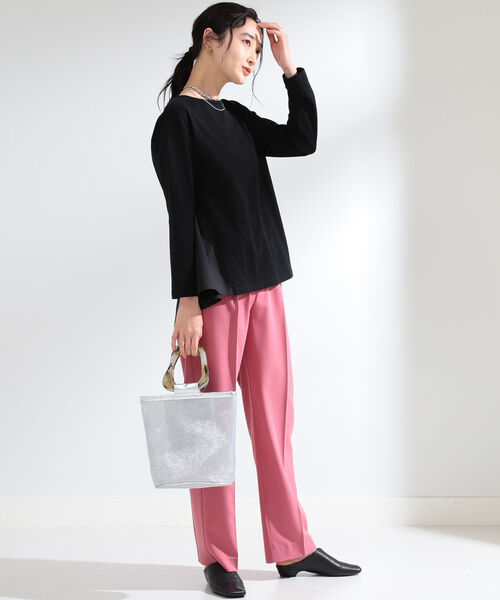 Ray BEAMS（レイビームス）の「Casselini × Ray BEAMS / 別注 アクリル チュール バッグ（ハンドバッグ・レディース・ゴールド/シルバー・ONE SIZE）」の4枚目の写真