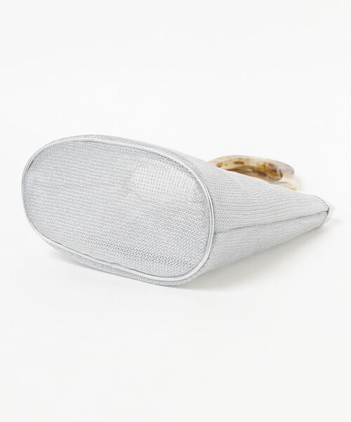 Ray BEAMS（レイビームス）の「Casselini × Ray BEAMS / 別注 アクリル チュール バッグ（ハンドバッグ・レディース・ゴールド/シルバー・ONE SIZE）」の9枚目の写真