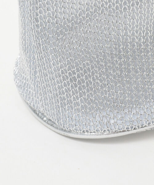 Ray BEAMS（レイビームス）の「Casselini × Ray BEAMS / 別注 アクリル チュール バッグ（ハンドバッグ・レディース・ゴールド/シルバー・ONE SIZE）」の11枚目の写真