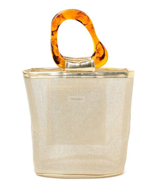 Ray BEAMS（レイビームス）の「Casselini × Ray BEAMS / 別注 アクリル チュール バッグ（ハンドバッグ・レディース・ゴールド/シルバー・ONE SIZE）」の13枚目の写真