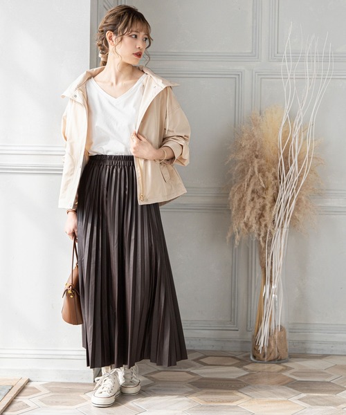 Newlyme(ニューリーミー)の「マウンテンパーカーブルソン(ブルゾン・レディース・ベージュ/カーキ/ホワイト/ブラック・MEDIUM/LARGE)」の5枚目の写真