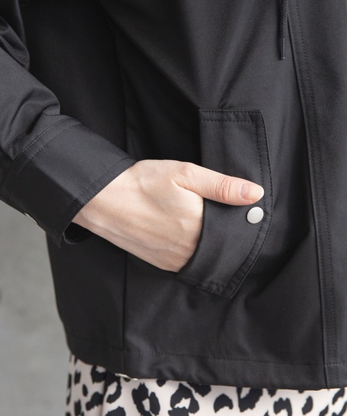 Newlyme(ニューリーミー)の「マウンテンパーカーブルソン(ブルゾン・レディース・ベージュ/カーキ/ホワイト/ブラック・MEDIUM/LARGE)」の10枚目の写真