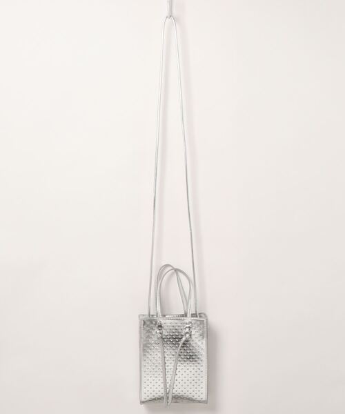 Green Parks(グリーンパークス)の「スタッズミニショルダーバッグ*(ショルダーバッグ・レディース・シルバー/ブラック/グレイッシュベージュ・FREE)」の14枚目の写真