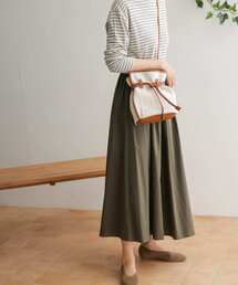 URBAN RESEARCH DOORS | リヨセルコットンフレアスカート(スカート)