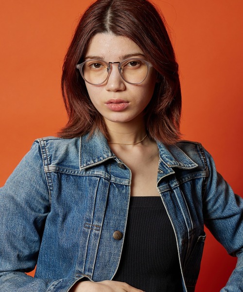 SETUP7(セットアップセブン)の「【SETUP7】 ブルーライトカット PCクリアメガネ 紫外線99%カット UVカット クリアレンズサングラス TNY(メガネ・メンズ・ブラウン系/ブラウン系2/ブラウン系3/ブラック系3/ブラック系/ブラック系2/ブラック系4/ブラック系5/グレー系/グレー系2/ブラウン系4/ブラウン系5/ベージュ系/ブラウン系6/ブラウン系7/ベージュ系2/ネイビー/ブラック系7/ブラック系6/ブラック系8・FREE)」の21枚目の写真