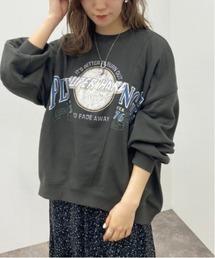 リメイク風プリントスウェット【ZOZOTOWN限定アイテム】
