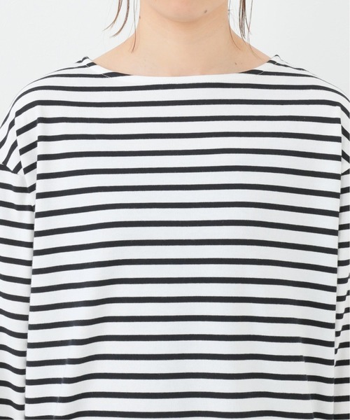 SLOBE IENA（スローブイエナ）の「30/2 天竺サイドスリットプルオーバー【手洗い可能】◆（Tシャツ/カットソー・レディース・ピンク/ブラック/カーキ・FREE）」の13枚目の写真