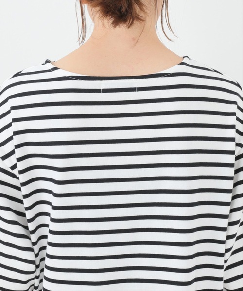 SLOBE IENA（スローブイエナ）の「30/2 天竺サイドスリットプルオーバー【手洗い可能】◆（Tシャツ/カットソー・レディース・ピンク/ブラック/カーキ・FREE）」の14枚目の写真