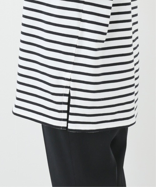 SLOBE IENA（スローブイエナ）の「30/2 天竺サイドスリットプルオーバー【手洗い可能】◆（Tシャツ/カットソー・レディース・ピンク/ブラック/カーキ・FREE）」の17枚目の写真