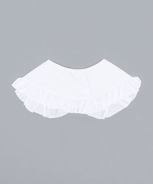 Birthday room(バースデイルーム)の「ビッグフリル付け襟(付け襟・レディース・ホワイト・FREE)」の2枚目の写真