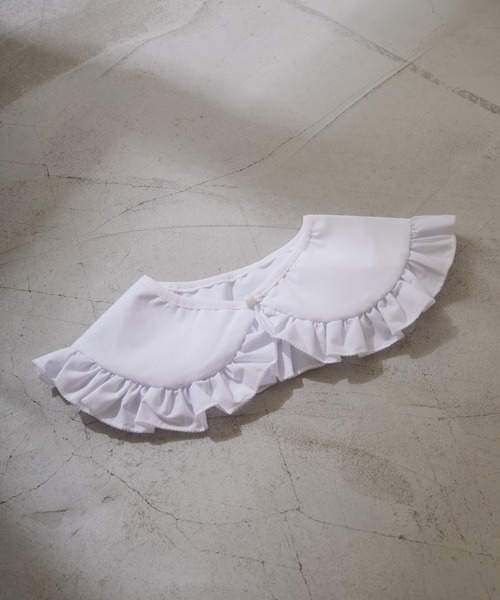 Birthday room(バースデイルーム)の「ビッグフリル付け襟(付け襟・レディース・ホワイト・FREE)」の9枚目の写真