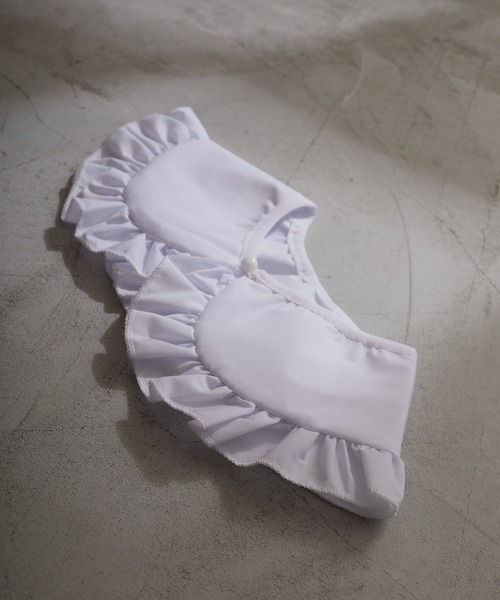 Birthday room(バースデイルーム)の「ビッグフリル付け襟(付け襟・レディース・ホワイト・FREE)」の6枚目の写真