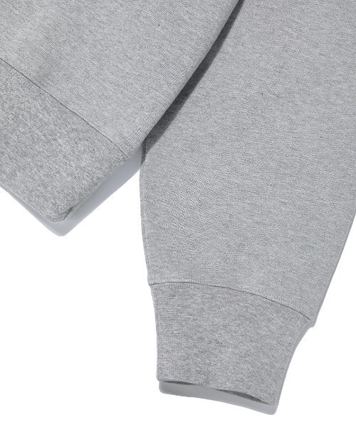 トレーナー スウェット COLLEGE LOGO HALF ZIP TOP レディース メンズ VIVASTUDIO（ビバスタジオ）の「COLLEGE LOGO HALF ZIP UP