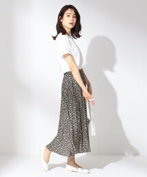 【洗える】ダブルプリーツ スカート