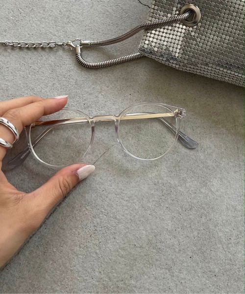 CANAL JEAN（キャナルジーン）の「Dume(デューム) クリアレンズダテメガネ（メガネ・レディース・ブラック/クリア・ONE SIZE）」の2枚目の写真