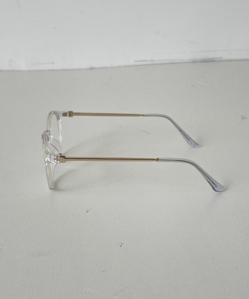 CANAL JEAN（キャナルジーン）の「Dume(デューム) クリアレンズダテメガネ（メガネ・レディース・ブラック/クリア・ONE SIZE）」の4枚目の写真