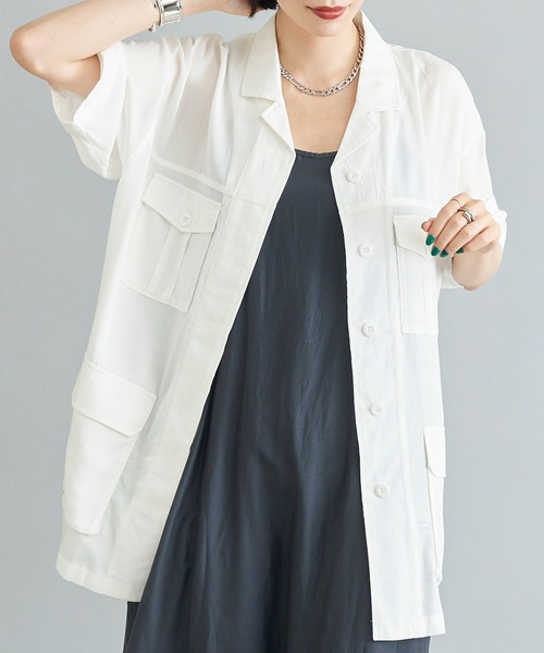 サファリシャツジャケット