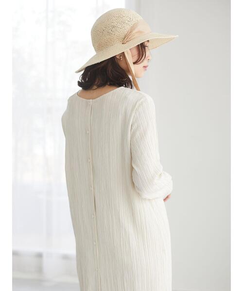 Green　Parks（グリーンパークス）の「・リボンつきハット＊（ハット・レディース・ベージュ/キャメル・FREE）」の9枚目の写真