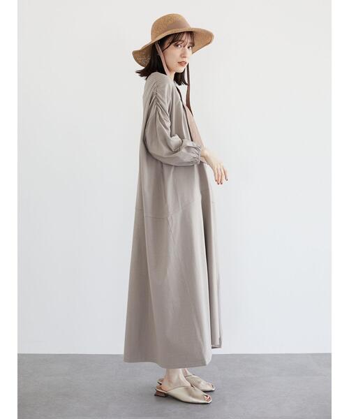 Green　Parks（グリーンパークス）の「・リボンつきハット＊（ハット・レディース・ベージュ/キャメル・FREE）」の10枚目の写真