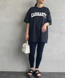 Carhartt WIP | [carhartt WIP/カーハートダブリューアイピー] UNIVERSITY カレッジロゴTシャツ(Tシャツ/カットソー)