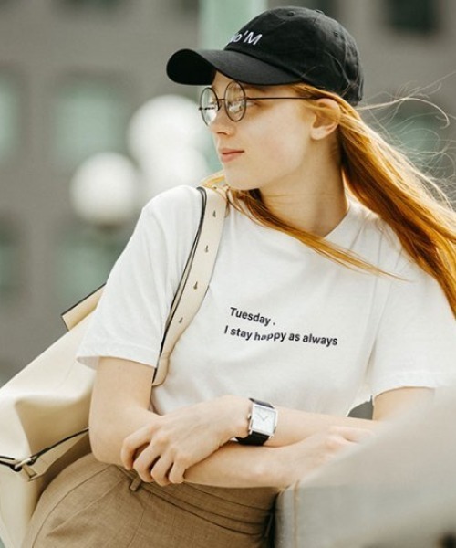 NO Monday（ノーマンデー）の「No Monday ノーマンデー 帽子 キャップ（キャップ・レディース・ホワイト/ブラック/ベージュ・FREE）」の2枚目の写真