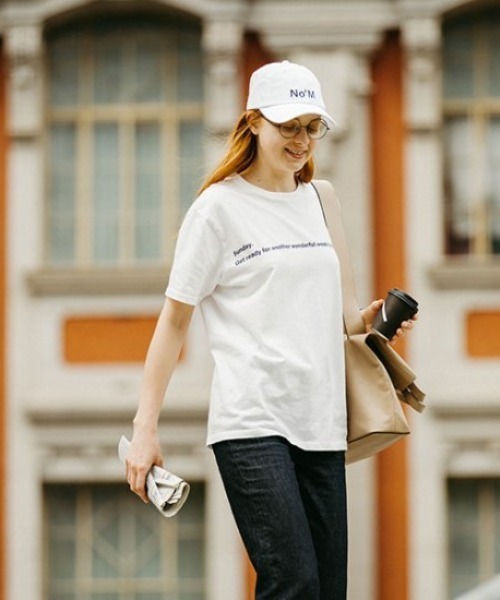 NO Monday（ノーマンデー）の「No Monday ノーマンデー 帽子 キャップ（キャップ・レディース・ホワイト/ブラック/ベージュ・FREE）」の10枚目の写真