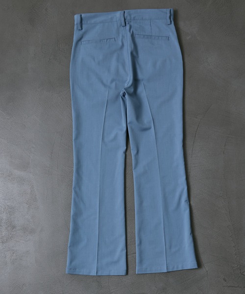 PUBLUX（パブリュクス）の「【PUBLUX/パブリュクス×ベルエポック】セットアップ ショートスリーブテーラードジャケット&センタープレスフレアスラックス（セットアップ・メンズ・ブラック/ブラウン/ブルー・SMALL/MEDIUM/LARGE）」の13枚目の写真