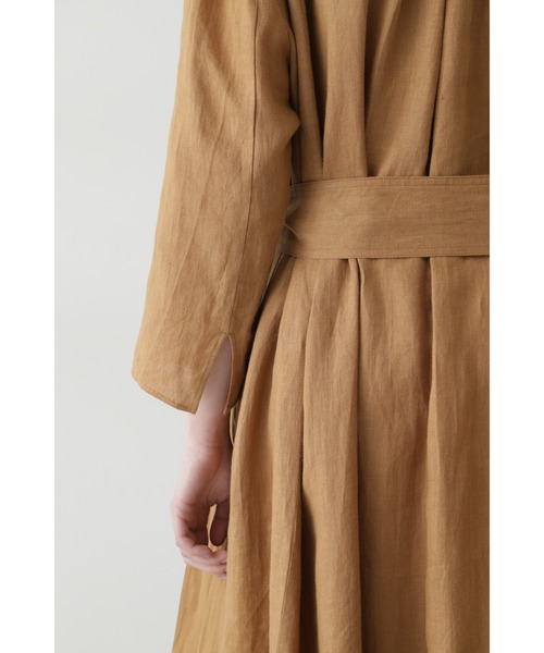 BOSCH(ボッシュ)の「◆フレンチルリネンカフタンワンピース(ワンピース・レディース・ブラック/ブラウン・36/38)」の9枚目の写真