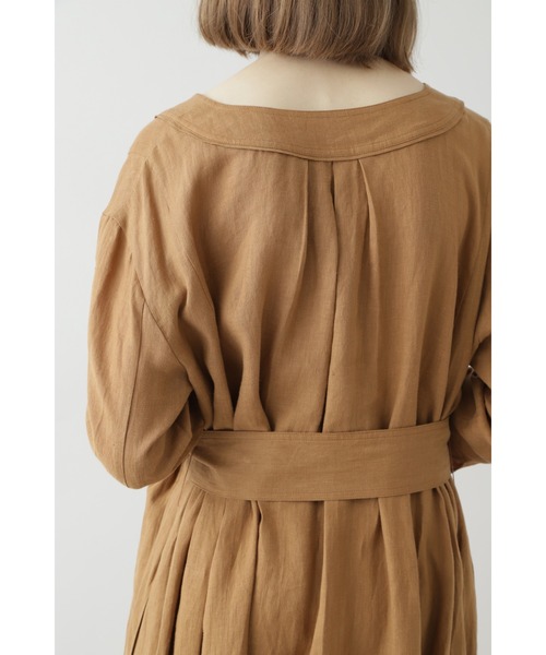 BOSCH(ボッシュ)の「◆フレンチルリネンカフタンワンピース(ワンピース・レディース・ブラック/ブラウン・36/38)」の10枚目の写真