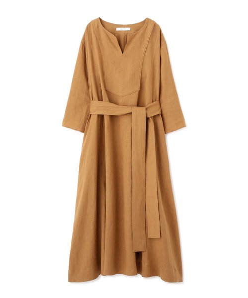 BOSCH(ボッシュ)の「◆フレンチルリネンカフタンワンピース(ワンピース・レディース・ブラック/ブラウン・36/38)」の15枚目の写真