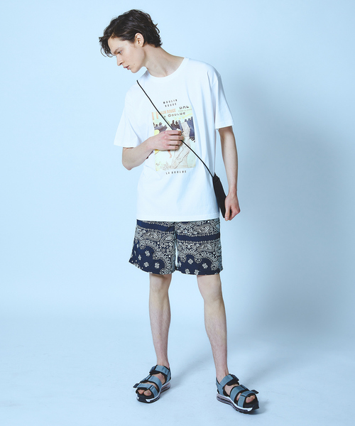 ABAHOUSE(アバハウス)の「【LAUTREC】 MoulinRouge(Tシャツ/カットソー・メンズ・ホワイト/グレイッシュブルー/スミクロ・44/46/48/50)」の12枚目の写真