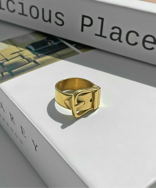 PairPair（ペアペア）の「ベルトリング（ユニセックス）（リング・メンズ・シルバー/ゴールド/アンティークシルバー・10号/16号）」の5枚目の写真