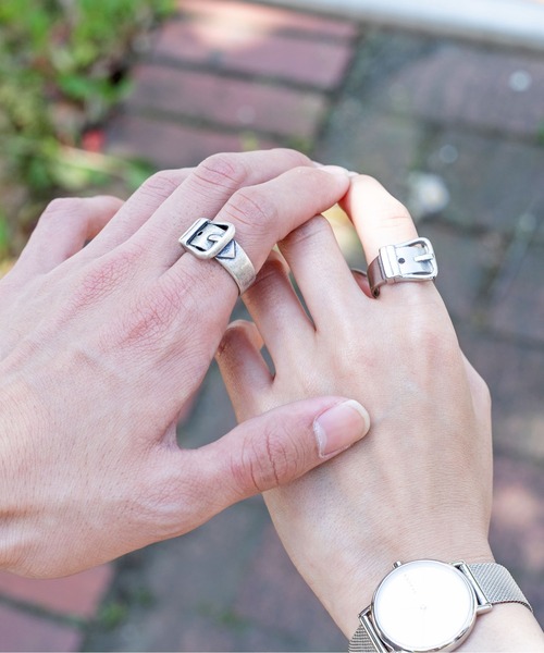 PairPair（ペアペア）の「ベルトリング（ユニセックス）（リング・メンズ・シルバー/ゴールド/アンティークシルバー・10号/16号）」の10枚目の写真