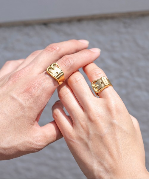 PairPair（ペアペア）の「ベルトリング（ユニセックス）（リング・メンズ・シルバー/ゴールド/アンティークシルバー・10号/16号）」の4枚目の写真