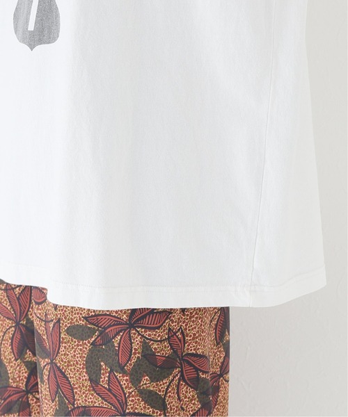 JOURNAL STANDARD（ジャーナルスタンダード）の「フットボールT（Tシャツ/カットソー・レディース・モスグリーン/ブラック系その他/ホワイト/ライトグレー・FREE）」の15枚目の写真