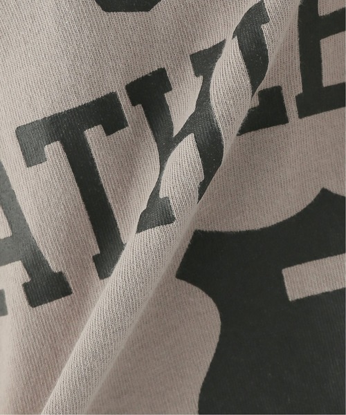 JOURNAL STANDARD（ジャーナルスタンダード）の「フットボールT（Tシャツ/カットソー・レディース・モスグリーン/ブラック系その他/ホワイト/ライトグレー・FREE）」の7枚目の写真