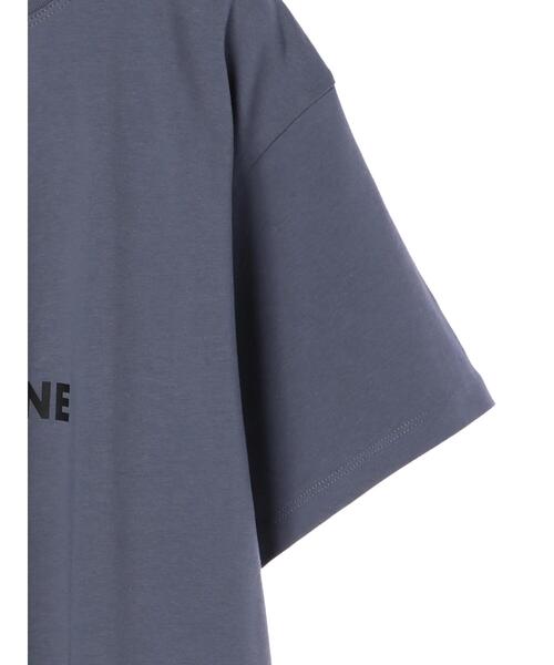 Green　Parks（グリーンパークス）の「ブロックロゴTシャツ＊（Tシャツ/カットソー・レディース・ライトグレー/ブラック/オフホワイト/ブルー・FREE）」の15枚目の写真