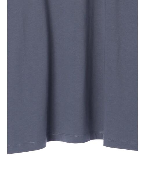 Green　Parks（グリーンパークス）の「ブロックロゴTシャツ＊（Tシャツ/カットソー・レディース・ライトグレー/ブラック/オフホワイト/ブルー・FREE）」の16枚目の写真