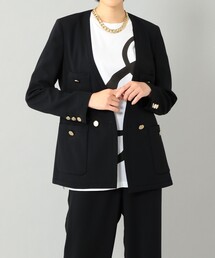 GRACE CLASS | ノーカラーテーラードジャケット(テーラードジャケット)