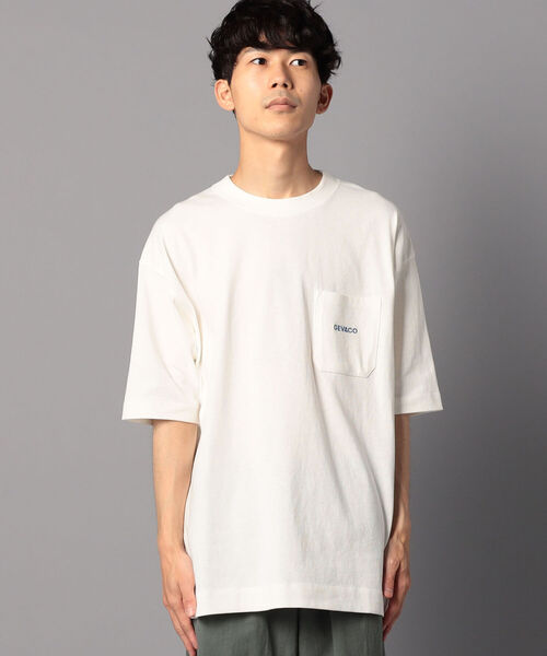 GLOSTER（グロスター）の「【GEVACO/ゲバコ】バックプリントTee（Tシャツ/カットソー・メンズ・ホワイト・42/38/40）」の3枚目の写真