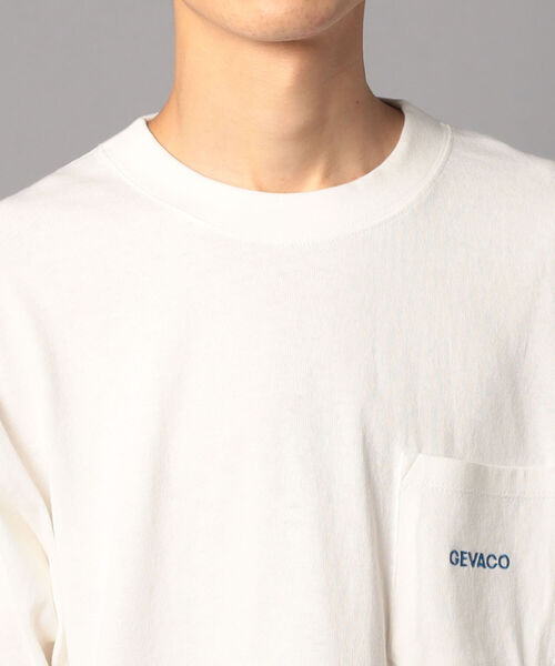GLOSTER（グロスター）の「【GEVACO/ゲバコ】バックプリントTee（Tシャツ/カットソー・メンズ・ホワイト・42/38/40）」の5枚目の写真