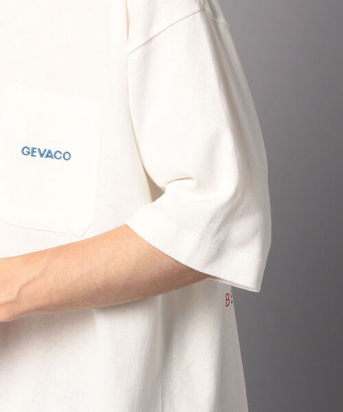 GLOSTER（グロスター）の「【GEVACO/ゲバコ】バックプリントTee（Tシャツ/カットソー・メンズ・ホワイト・42/38/40）」の6枚目の写真