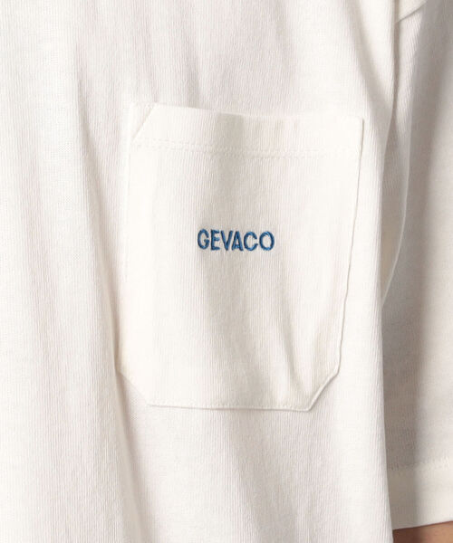 GLOSTER（グロスター）の「【GEVACO/ゲバコ】バックプリントTee（Tシャツ/カットソー・メンズ・ホワイト・42/38/40）」の8枚目の写真