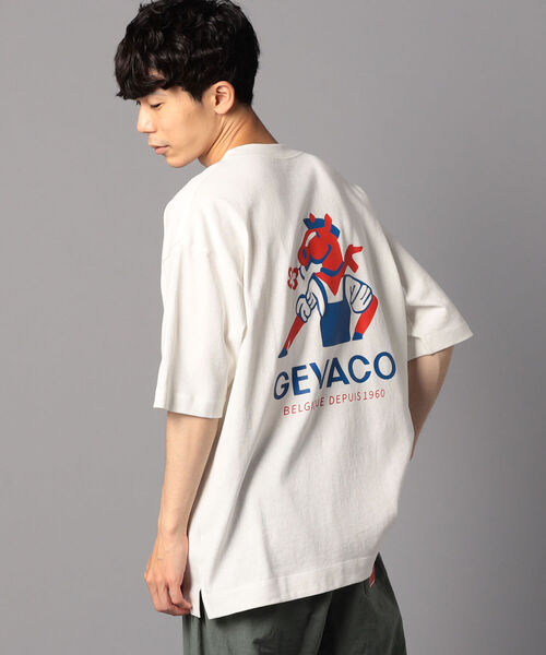 GLOSTER（グロスター）の「【GEVACO/ゲバコ】バックプリントTee（Tシャツ/カットソー・メンズ・ホワイト・42/38/40）」の12枚目の写真