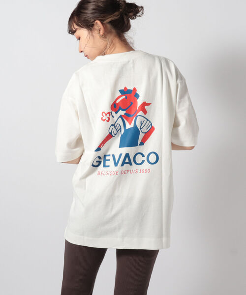 GLOSTER（グロスター）の「【GEVACO/ゲバコ】バックプリントTee（Tシャツ/カットソー・メンズ・ホワイト・42/38/40）」の15枚目の写真