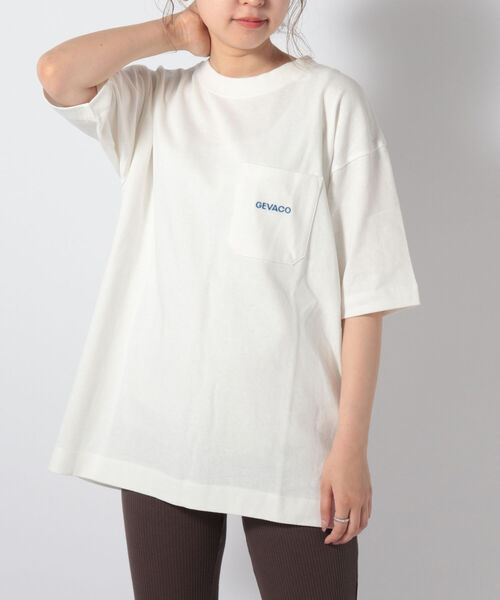 GLOSTER（グロスター）の「【GEVACO/ゲバコ】バックプリントTee（Tシャツ/カットソー・メンズ・ホワイト・42/38/40）」の16枚目の写真